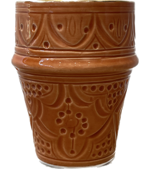 Bougie tasse beldi - Terracotta