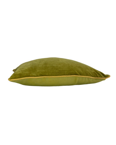 Housse de coussin en velours - Green Harmony