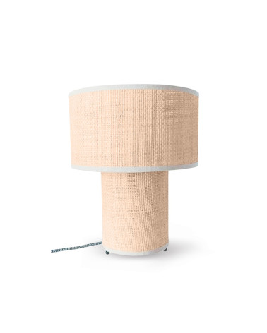 Lampe Raphia Naturel