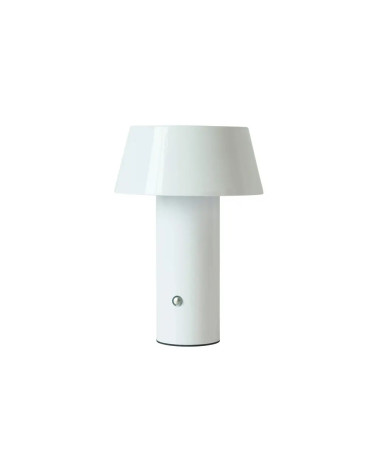 Lampe sans fil blanc brillant rechargeable