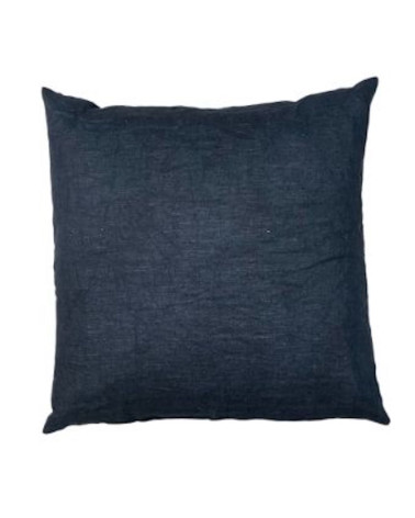 Coussin en lin 50x50 cm - Carbone