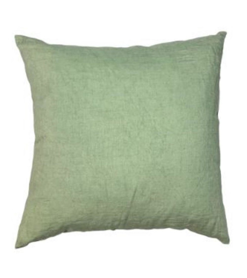 Coussin en lin 50x50 cm - Eucalyptus