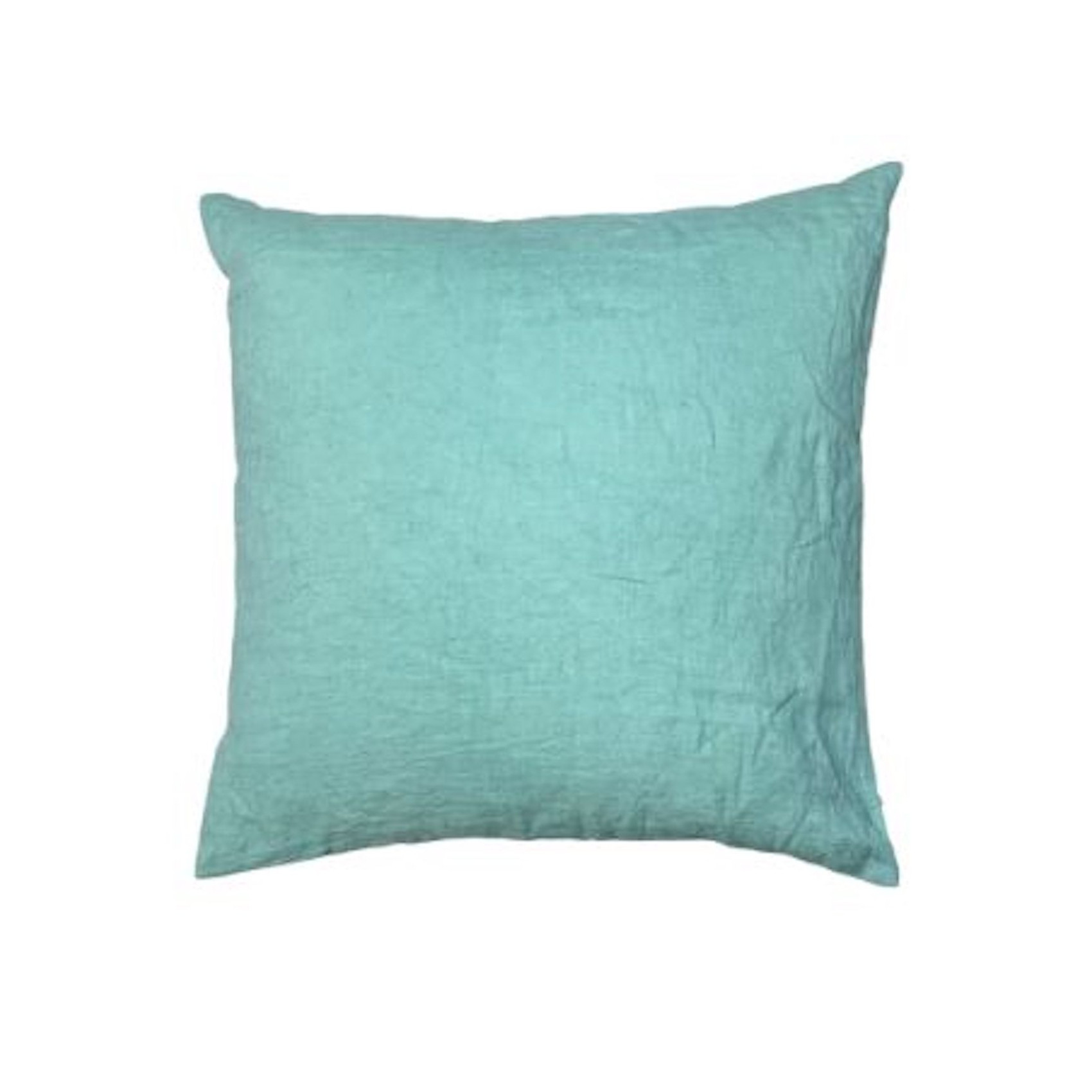 Coussin en lin 50x50 cm - Bleu Haze