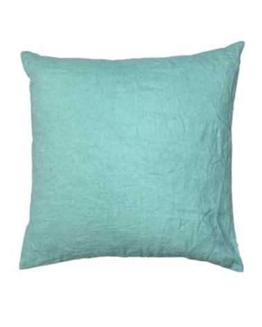 Coussin en lin 50x50 cm - Bleu Haze